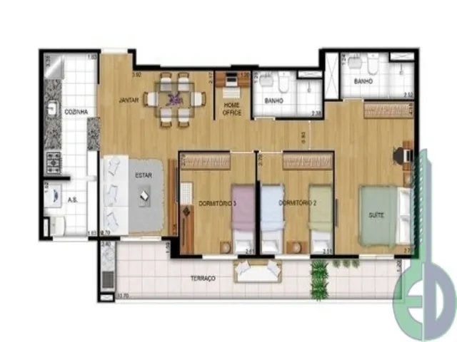 Imagem 12: Imperdível! Apartamento à venda em Santo André-SP, Vila América....