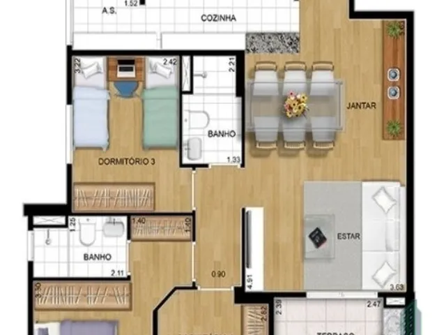 Imagem 13: Imperdível! Apartamento à venda em Santo André-SP, Vila América....