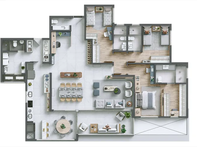Imagem 2: Landhaus Apartamento com 6 dormitórios