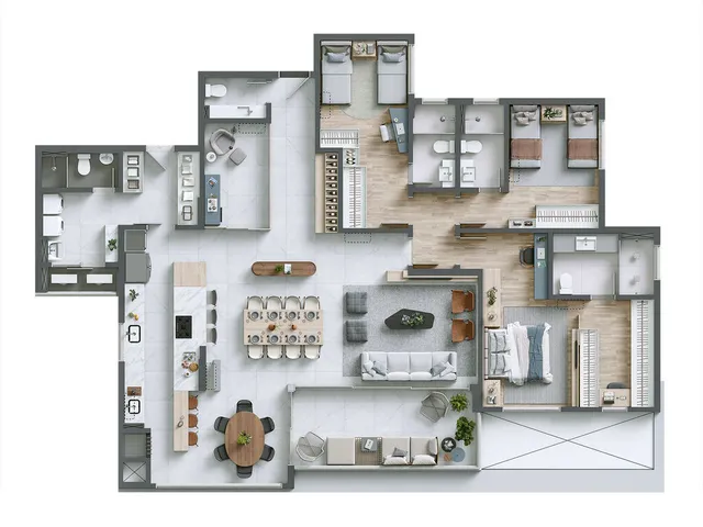 Imagem 3: Landhaus Apartamento com 5 dormitórios