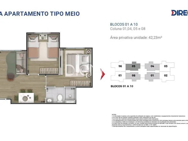Imagem 9: Nature Eusébio – 2 Quartos com Suíte | Elevador