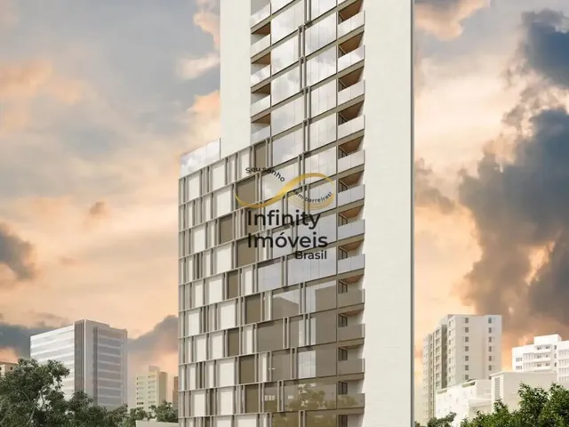 Imagem: O apartamento possui 1 Dormitório, 1 Suíte, 2 Banheiros,