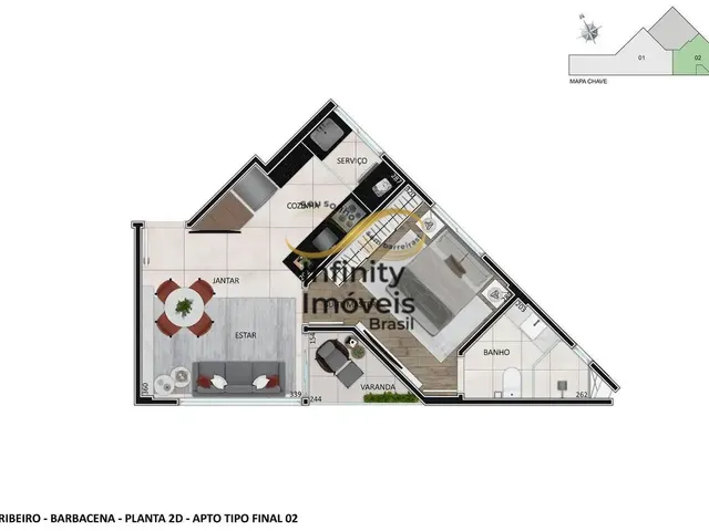 Imagem 13: Apartamento à venda no bairro Santo Agostinho - Belo Horizonte/MG