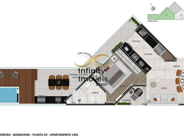 Imagem 9: Apartamento à venda no bairro Santo Agostinho - Belo Horizonte/MG