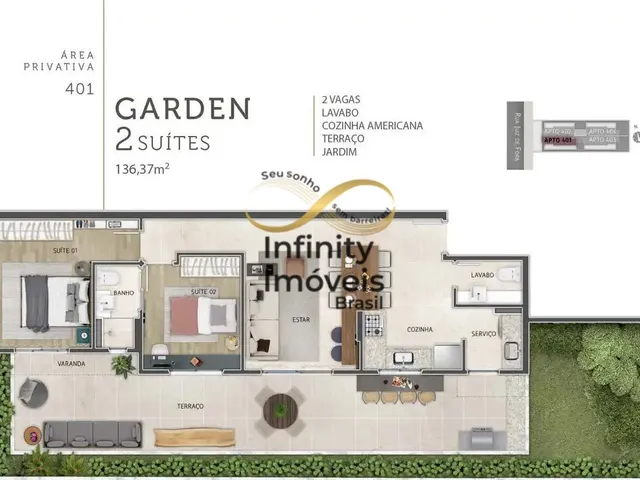 Imagem 7: Apartamento à venda no bairro Santo Agostinho - Belo Horizonte/MG