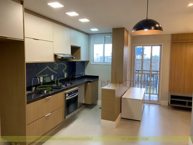 Imagem: O apartamento possui 2 Dormitórios, 1 Banheiro, 1 Vaga na