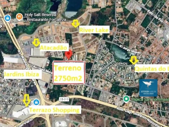 Imagem 3: Terreno Próximo do Atacadão e Colégio 7 de Setembro em Eusébio. Ideal para