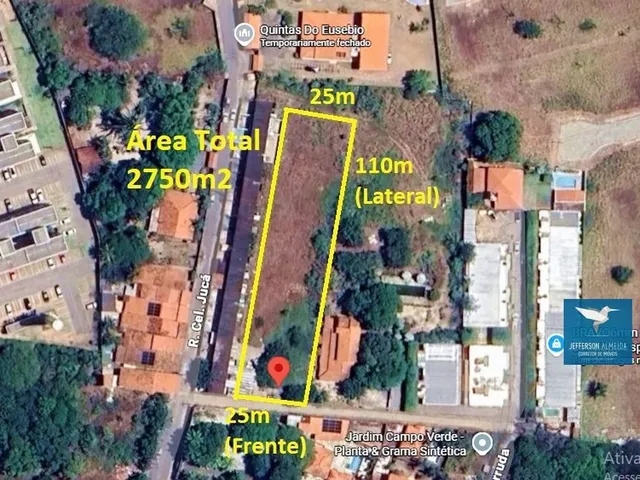 Imagem 4: Terreno Próximo do Atacadão e Colégio 7 de Setembro em Eusébio. Ideal para