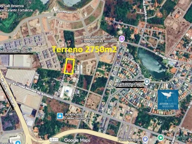 Imagem 2: Terreno Próximo do Atacadão e Colégio 7 de Setembro em Eusébio. Ideal para