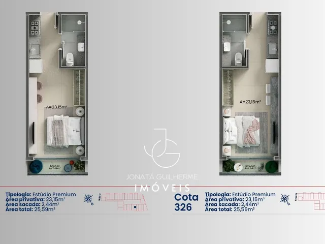Imagem 7: Studio de Luxo em Condomínio Exclusivo em Jurerê, Florianópolis-SC: 1 quarto, 1 sala