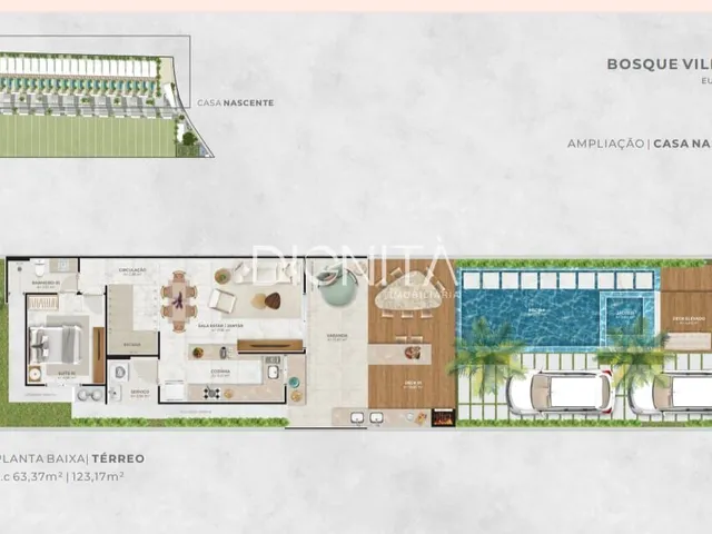 Imagem 16: Casas Duplex de Alto Padrão no Eusébio -CE