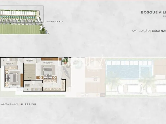 Imagem 5: Casas Duplex de Alto Padrão no Eusébio -CE