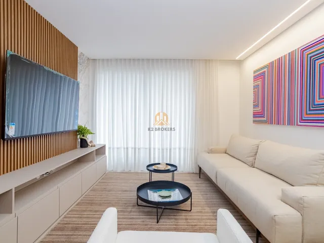 Imagem 2: Apartamento Mobiliado À Venda no Batel: 3 Suítes e 2 Vagas, 128,03M² - Curitiba-Pr