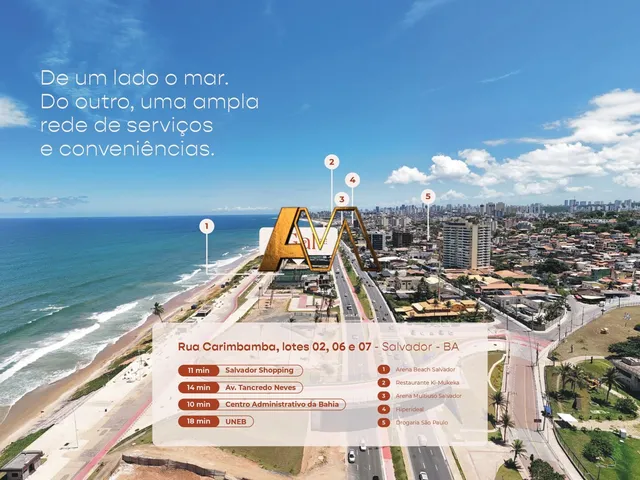 Imagem 8: QUARTO E SALA COM VARANDA EM PITUAÇU