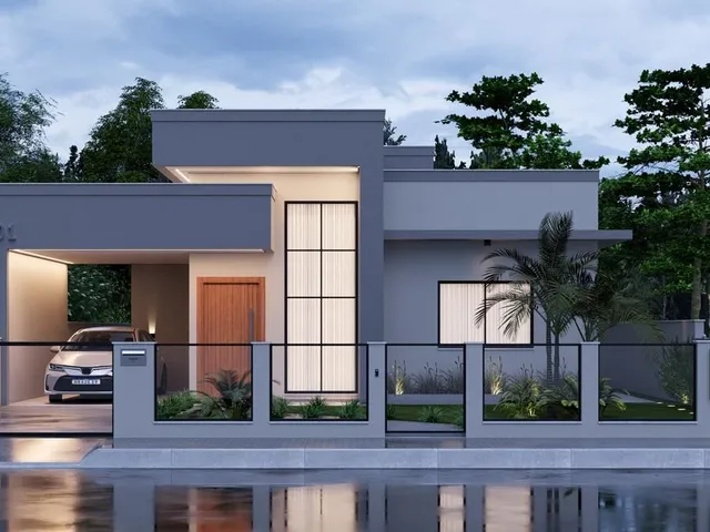 Imagem 7: Moderna Casa Alto Padrão com 3 Quartos (1 Suíte) em Santo Amaro da Imperatriz/SC