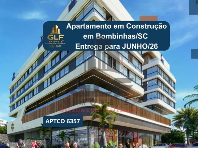 Imagem 1: Apto em Construção em Bombinhas/Sc com 80,66M² Área Privativa Sendo, 2 Suítes, 2
