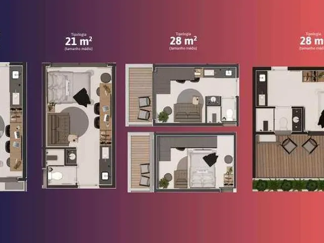 Imagem 13: Studio à venda em Florianópolis, Cachoeira do Bom Jesus, com 1 quarto, 15,42m²