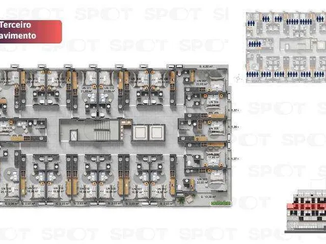 Imagem 10: Studio à venda em Florianópolis, Cachoeira do Bom Jesus, com 1 quarto, 15,42m²