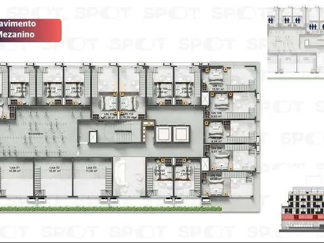 Imagem 3: Studio à venda em Florianópolis, Cachoeira do Bom Jesus, com 1 quarto, 15,42m²