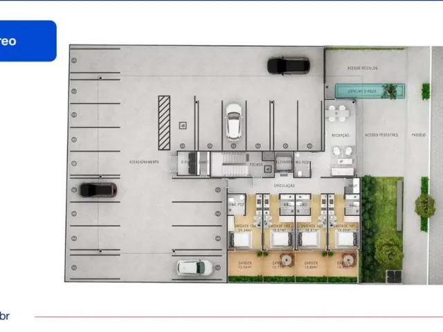 Imagem 9: Studio à venda em Florianópolis, Ingleses do Rio Vermelho, com 1 quarto, 19,03m²