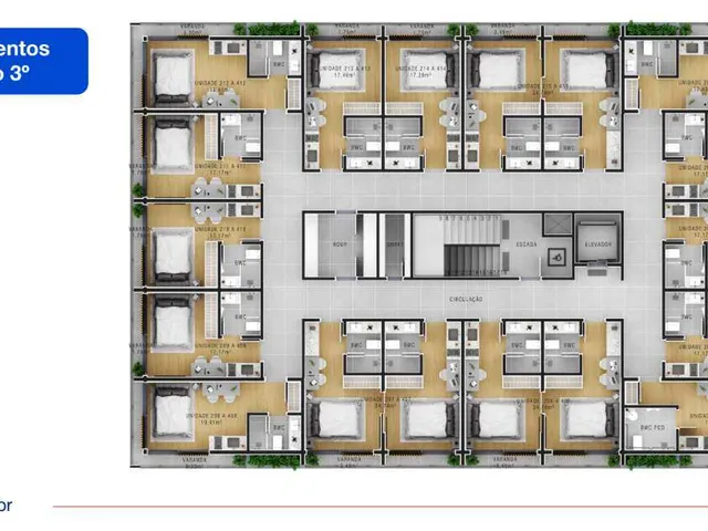 Imagem 2: Studio à venda em Florianópolis, Ingleses do Rio Vermelho, com 1 quarto, 19,03m²