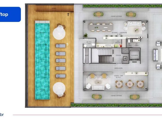 Imagem 10: Studio à venda em Florianópolis, Ingleses do Rio Vermelho, com 1 quarto, 19,03m²