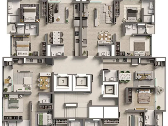 Imagem 15: Villa Lumière: Apartamentos com 2 Suítes, 1 Vaga e Lazer Completo no Centro de Camboriú