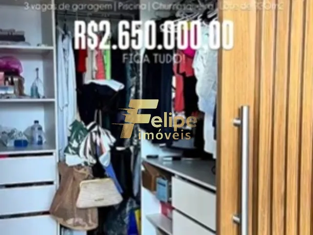 Imagem 11: LÍNDÍSSIMA E ESPAÇOSA CASA DUPLEX COM 03 QUARTOS, SENDO 01 SUÍTE, CLOSET, À VENDA