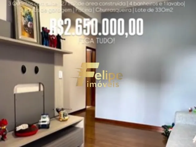 Imagem 3: LÍNDÍSSIMA E ESPAÇOSA CASA DUPLEX COM 03 QUARTOS, SENDO 01 SUÍTE, CLOSET, À VENDA
