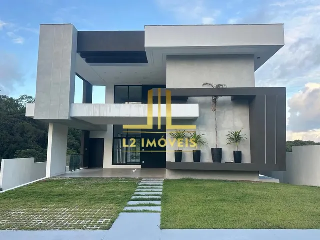 Imagem 1: CASA TRIPLEX - 4 SUÍTES - 280M² - PISCINA PRIVATIVA - ALPHAVILLE LITORAL NORTE 3
