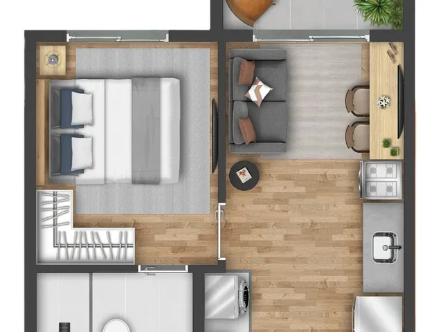 Imagem 3: Vibra Mooca Apartamento com 2 dormitórios