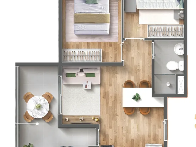 Imagem 5: Vibra Mooca Apartamento com 2 dormitórios