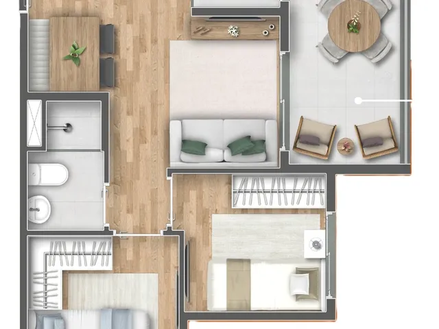 Imagem 6: Vibra Mooca Apartamento com 2 dormitórios
