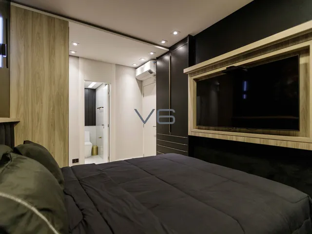 Imagem 2: Apartamento Alto Padrão com 2 Quartos, 1 Suíte, 2 Vagas de Garagem, 76m² Privativos