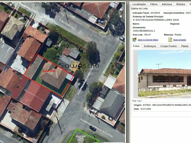 Imagem 4: Terreno com uma Casa