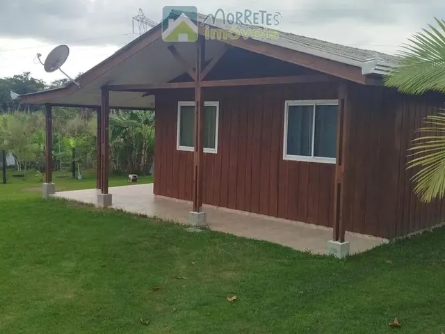 Imagem: Casa Madeira em Cruz Alta, Morretes/Pr