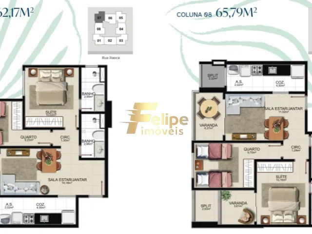 Imagem 5: MAIS NOVO EMPREENDIMENTO IMOBILIÁRIO SURGINDO! APARTAMENTO DE 02 QUARTOS, SENDO 01