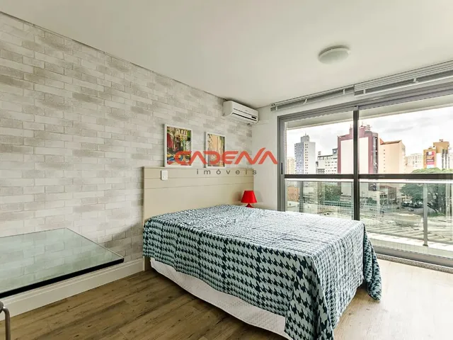 Imagem 2: Studio com Sacada para Aluguel no Centro de Curitiba