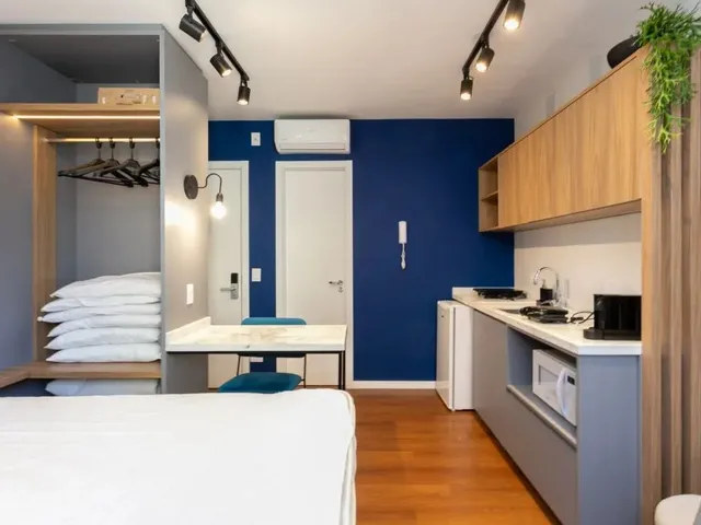 Imagem: Apartamento com 1 Quarto para Alugar por