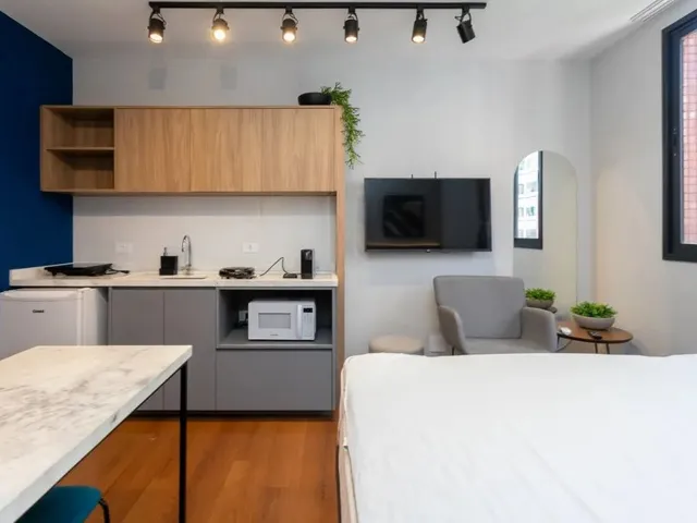 Imagem 4: Apartamento com 1 Quarto para Alugar por R$ 2000.00, 19.97 M2 - Centro - Curitiba/Pr