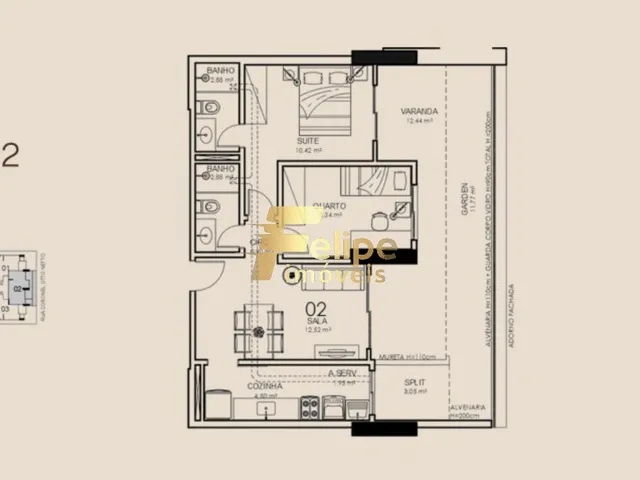 Imagem 6: MAIS NOVO EMPREENDIMENTO IMOBILIÁRIO SURGINDO! APARTAMENTO GARDEN, LAZER COMPLETO, À