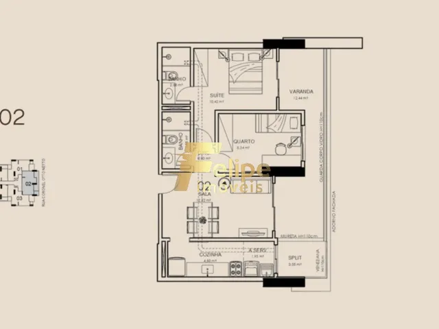 Imagem 14: MAIS NOVO EMPREENDIMENTO IMOBILIÁRIO SURGINDO! APARTAMENTO GARDEN, LAZER COMPLETO, À