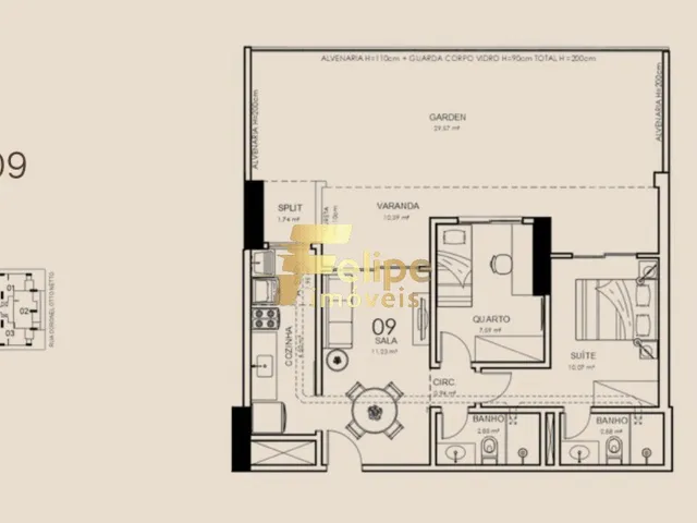 Imagem 12: MAIS NOVO EMPREENDIMENTO SURGINDO! APARTAMENTO DE 02 QUARTOS, SENDO 01 SUÍTE, LAZER
