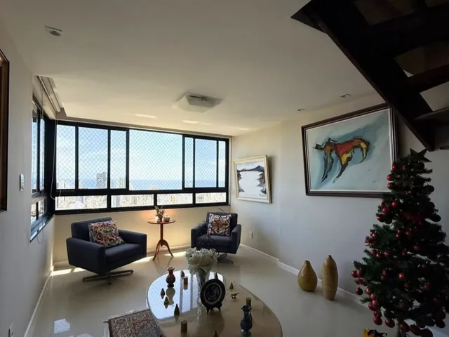 Imagem 1: Pituba Lot. Aquarius, Apartamento de Cobertura, 03 Quartos Para Venda, Nascente, Vista