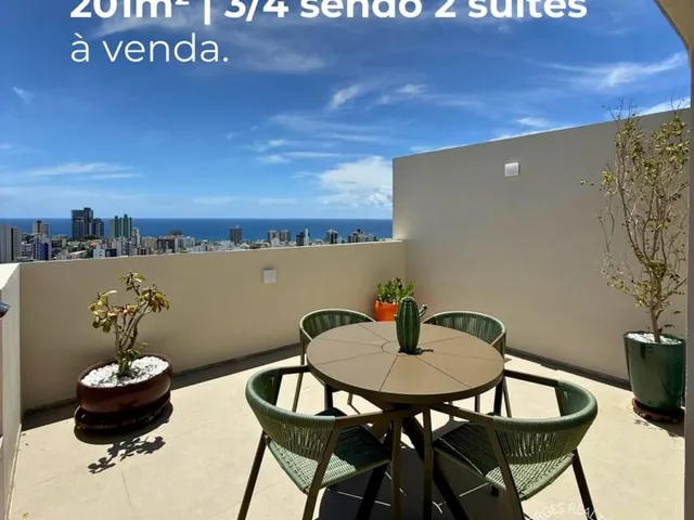 Imagem 13: Pituba Lot. Aquarius, Apartamento de Cobertura, 03 Quartos Para Venda, Nascente, Vista