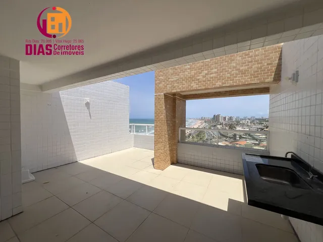 Imagem 12: Alugo em exclusividade Apartamento Cobertura Duplex mobiliado vista mar com 2 suítes, 2