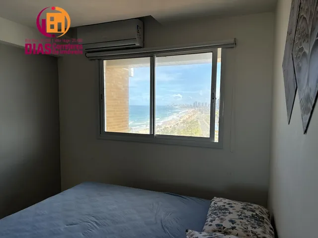 Imagem 2: Alugo em exclusividade Apartamento Cobertura Duplex mobiliado vista mar com 2 suítes, 2