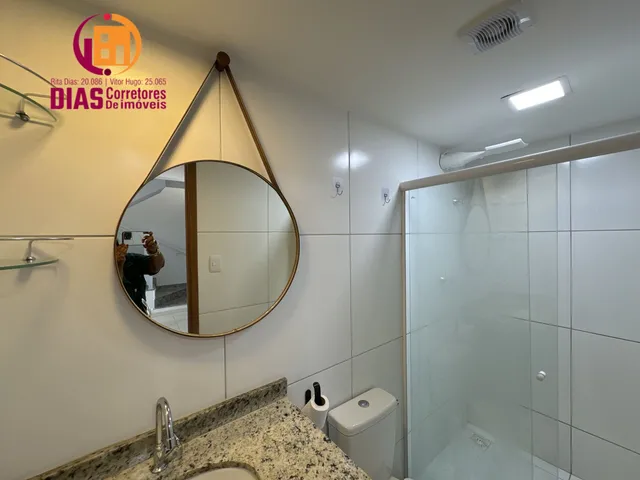 Imagem 11: Alugo em exclusividade Apartamento Cobertura Duplex mobiliado vista mar com 2 suítes, 2