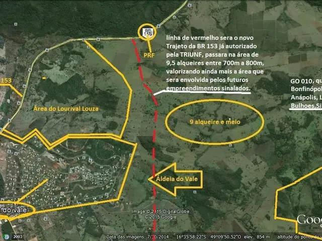 Imagem: 9 Alqueires Próximo Aldeia do Vale