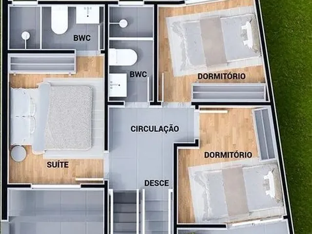 Imagem 7: Sobrado 03 Dormitórios - Sitio Cercado